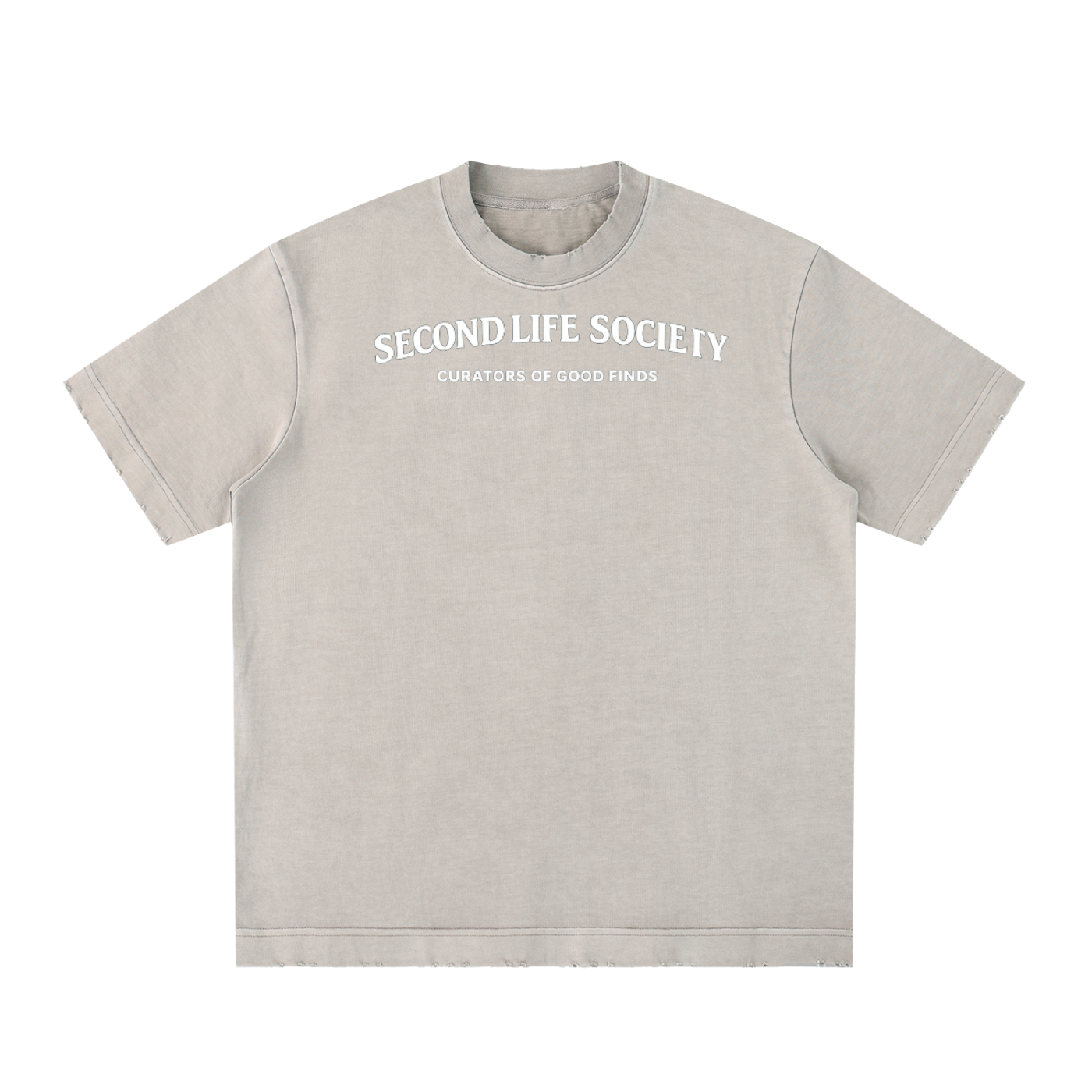 Good Finds Only Tee-Heavyweight Vintage Washed Frayed T-Shirt