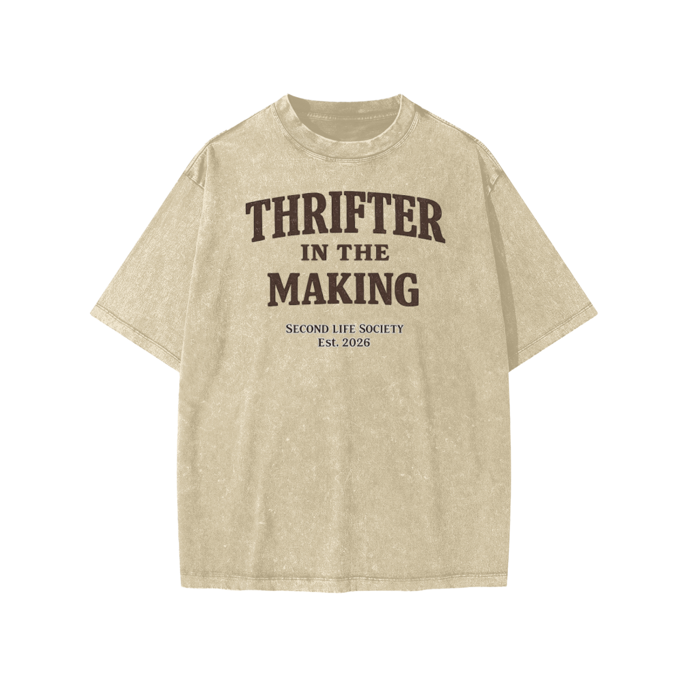 Thrifter in the Making - Snow Washed Kids' T-Shirt