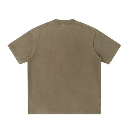 Good Finds Only Tee-Heavyweight Vintage Washed Frayed T-Shirt