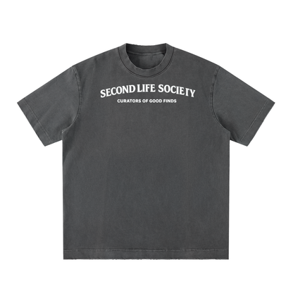 Good Finds Only Tee-Heavyweight Vintage Washed Frayed T-Shirt