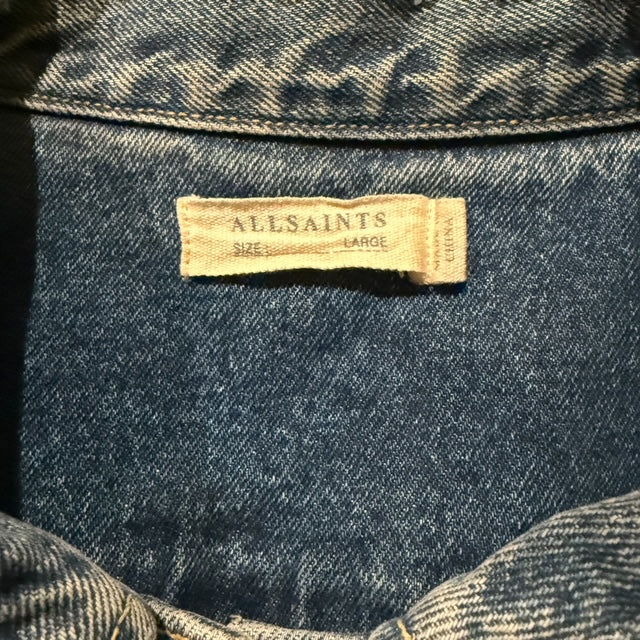 AllSaints Denim Jacket – Size Large