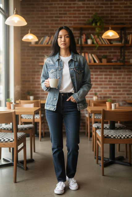 AllSaints Denim Jacket – Size Large