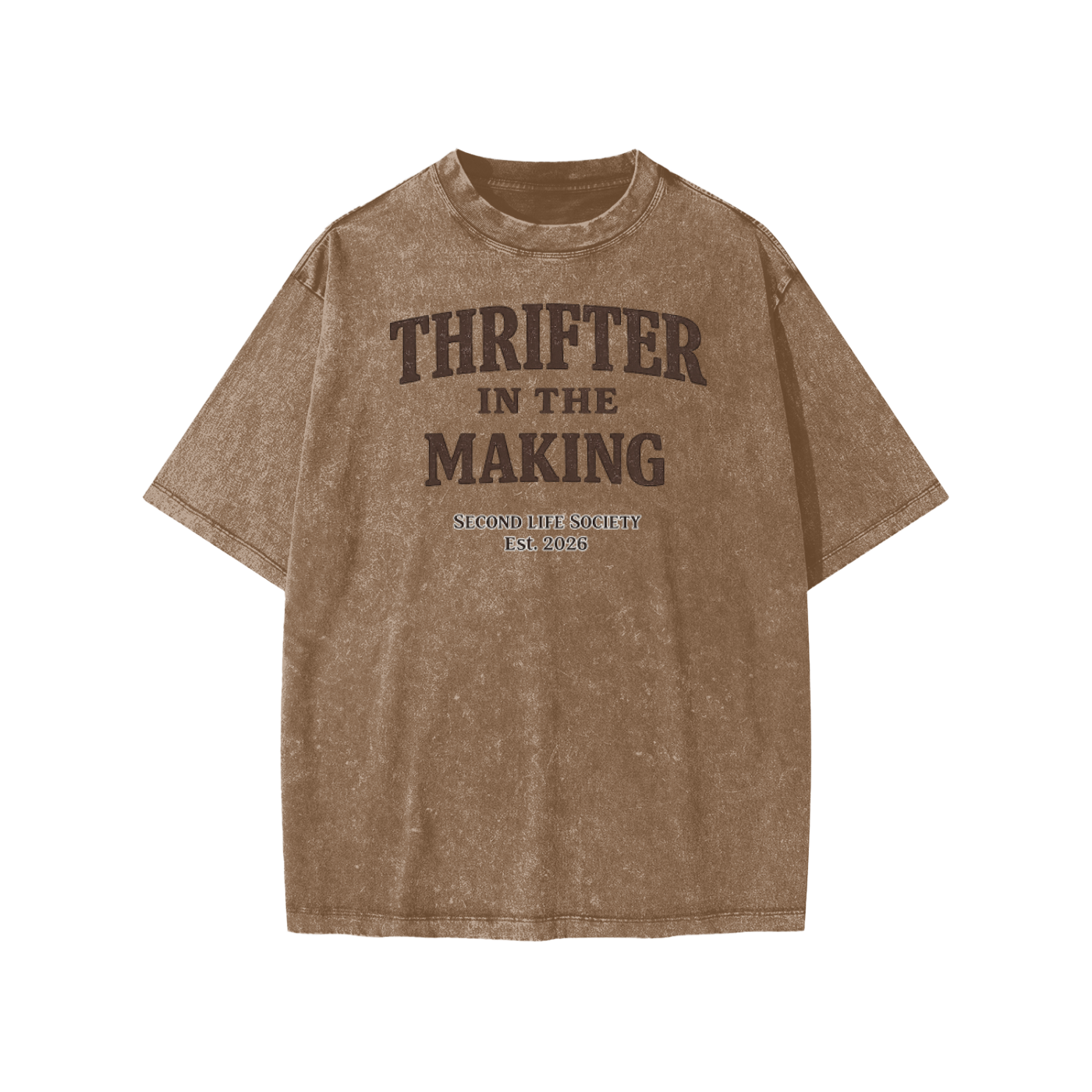 Thrifter in the Making - Snow Washed Kids' T-Shirt