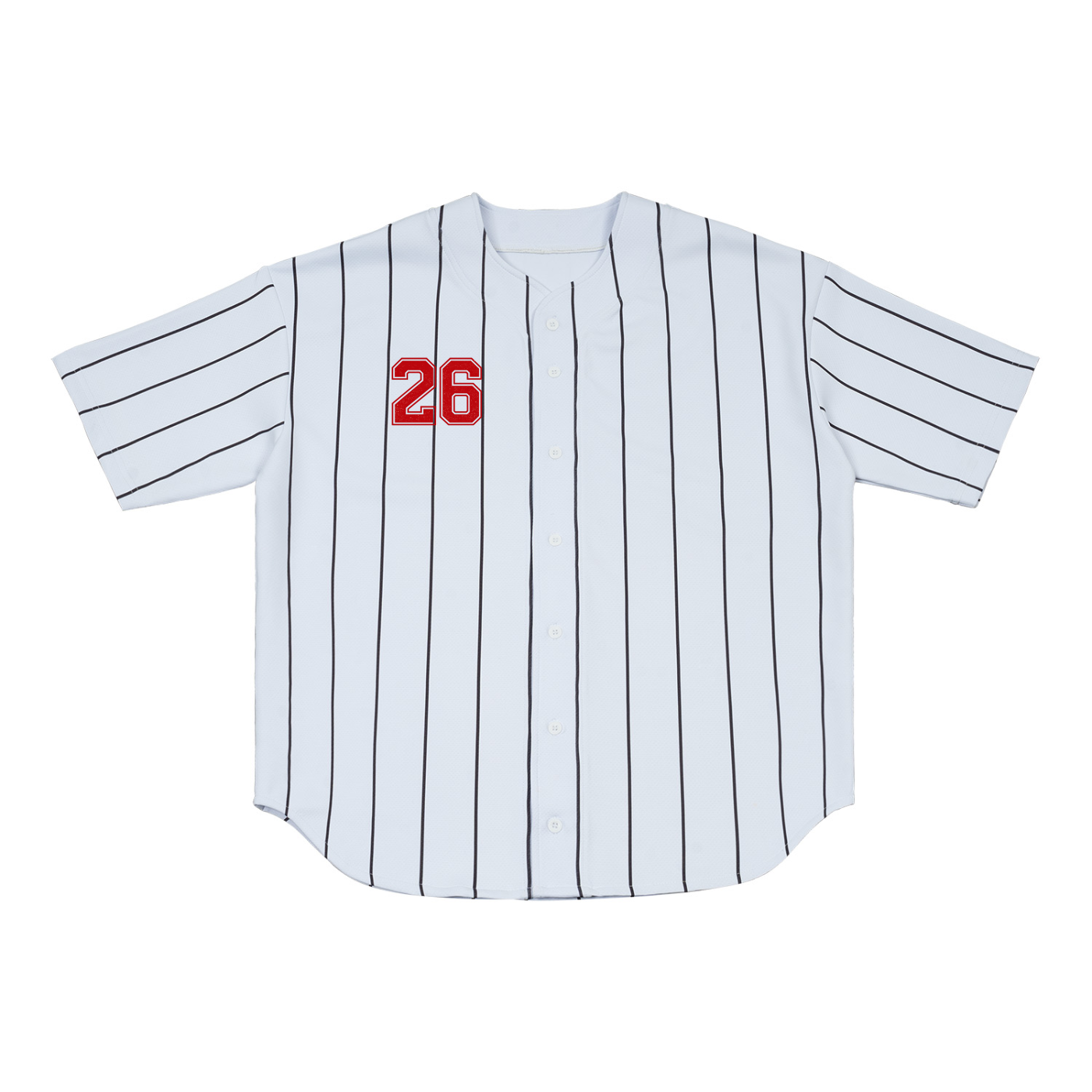 Team Second Life Society - Pinstripe Baseball Jersey