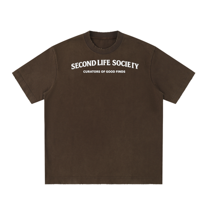 Good Finds Only Tee-Heavyweight Vintage Washed Frayed T-Shirt